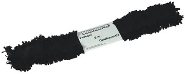 Froezelpapier, zwart, 5m x 6cm