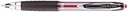 -Uni-ball intrekbare roller Signo RT207 rood, 0.4mm 