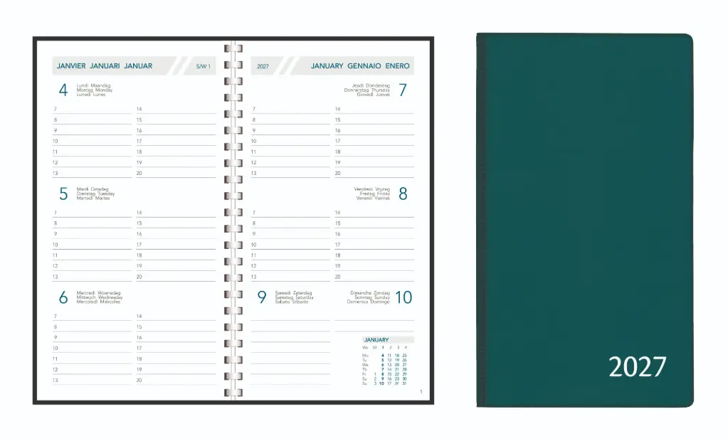 Agenda Visuplan Seta Spiraal