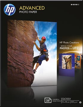 Hp Advanced Foto Papier (13X18Cm)