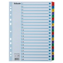 index luxe mylar plus a4 (cijfers 1-20)