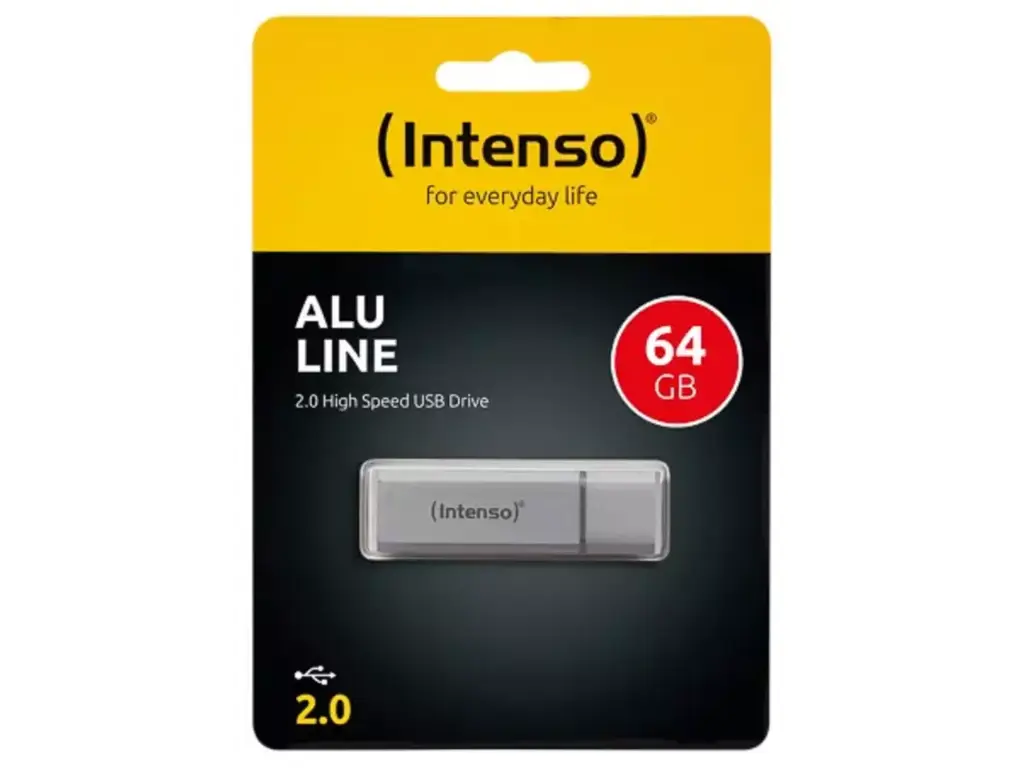 INTENSO ALU LINE USB DRIVE 64GB 
