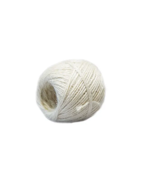 jutetouw 100gr. (gebleekt)