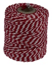 Katoenkoord Bol (50Gr, Rood-Wit)