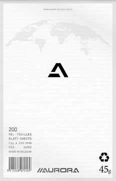 Kladblok A5 200Blz 8 (Blanco)
