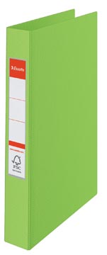 Esselte Ringmap Vivida Groen, 4 Ringen, 25Mm