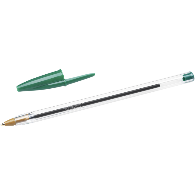 Balpen Bic Cristal Medium Groen