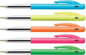Kogelpen Bic M-Punt (Blauw Fashion-Pastel)