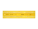 Lettersjabloon Aristo 3,5mm H-profiel schriftvorm B recht