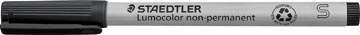 LUMOCOLOR STEADLER (0.4, ZWART, AFWASBAAR)