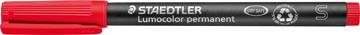 Lumocolor Staedtler 313 Permanent (Dikte 0.4Mm Rood)