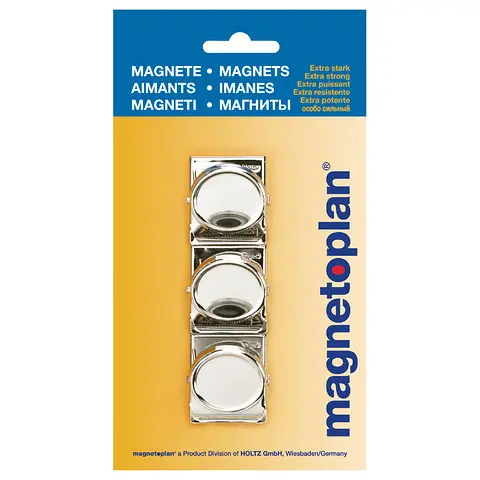 Magneet Clip, 35Mm, 3St
