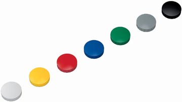 MAUL magneet Solid, 32 mm, trekkracht 800 gr, doos van 10 stuks, assorti