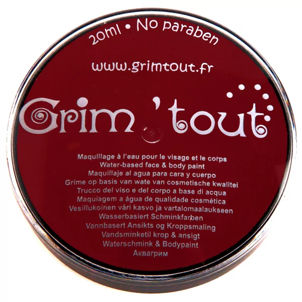 GRIM'TOUT chocolade doosje 20 ml (make-up)