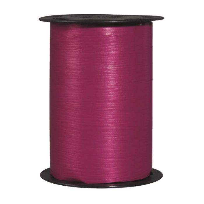 Mat Line Lint, Fuchsia, Crêpepapier Effect, Matte Afwerking Matline Crepon - 10Mm X 250M