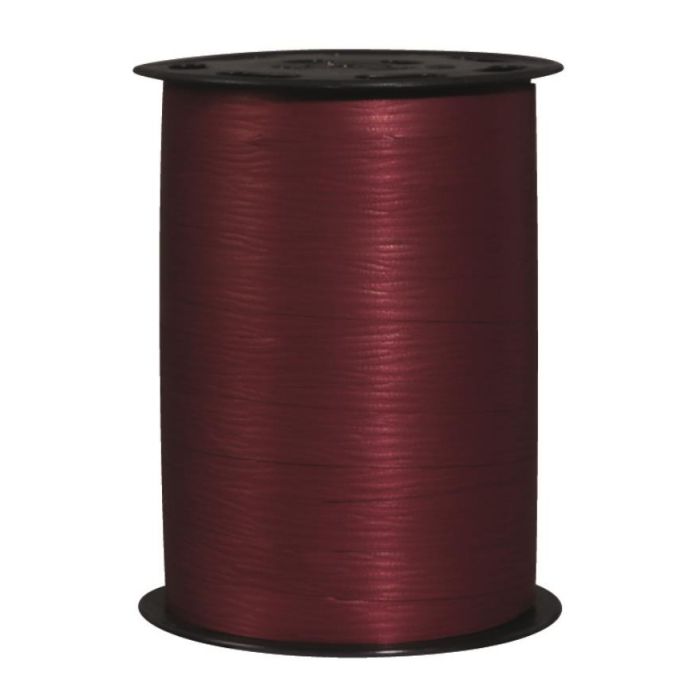 Mat Line Lint, Bordeaux, Crêpepapier Effect, Matte Afwerking Matline Crepon - 10Mm X 250M
