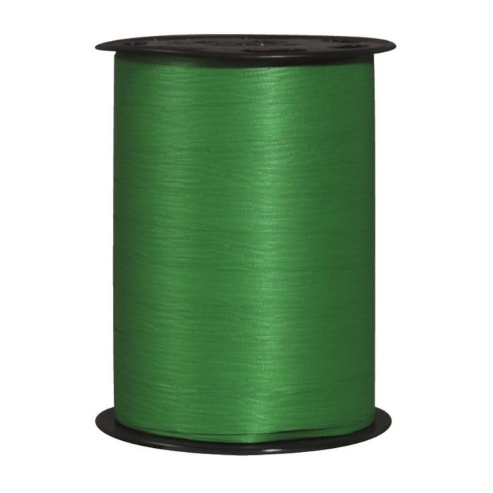 Mat Line Lint, Smaragdgroen, Crêpepapier Effect, Matte Afwerking Matline Crepon - 10Mm X 250M