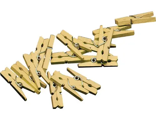 Mini Knijpers Goud (20St)