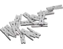 Mini Knijpers Zilver (20St)