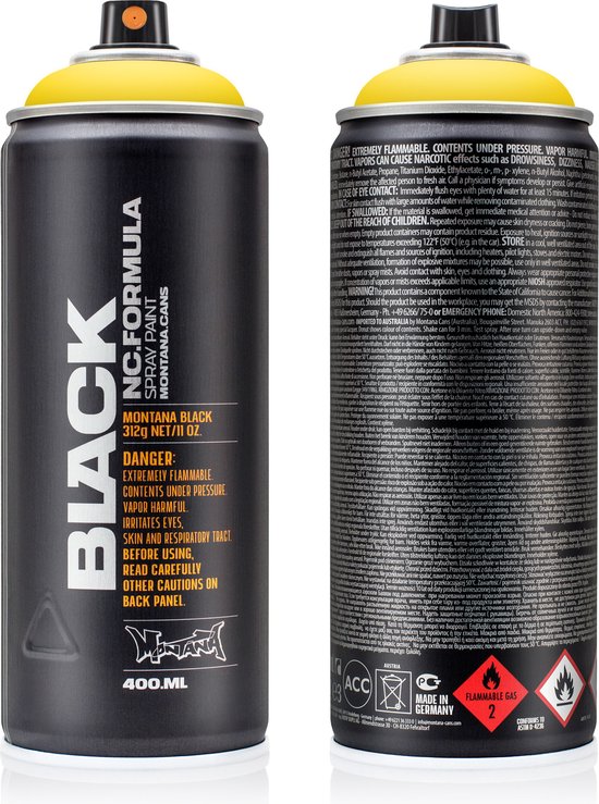 Montana Black (Kicking Yellow, 400Ml)