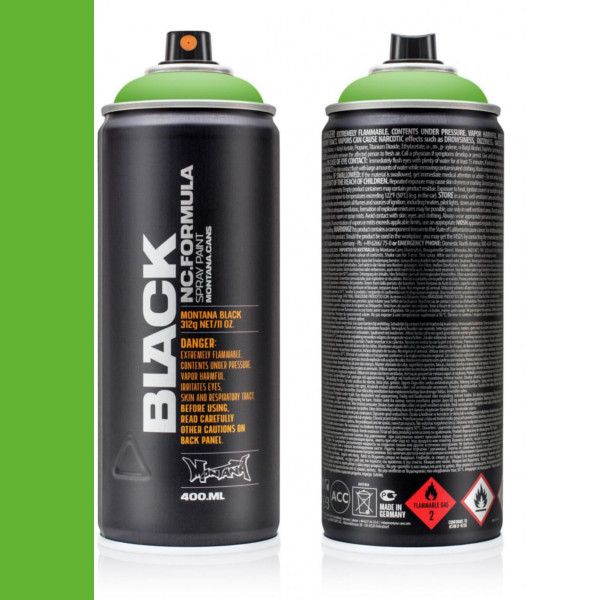 MONTANA BLACK (POWER GREEN, 400ML)