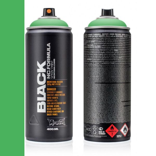 MONTANA BLACK (REVOLT GREEN, 400ML)
