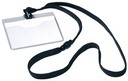 Naambord Textielband 10 Stuks (Zwart)