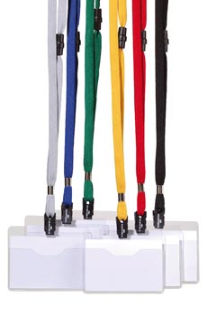Naambord Textielband 10 Stuks (Donker Blauw)