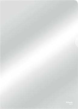 10 zichtmap pp glad, a4 transparant