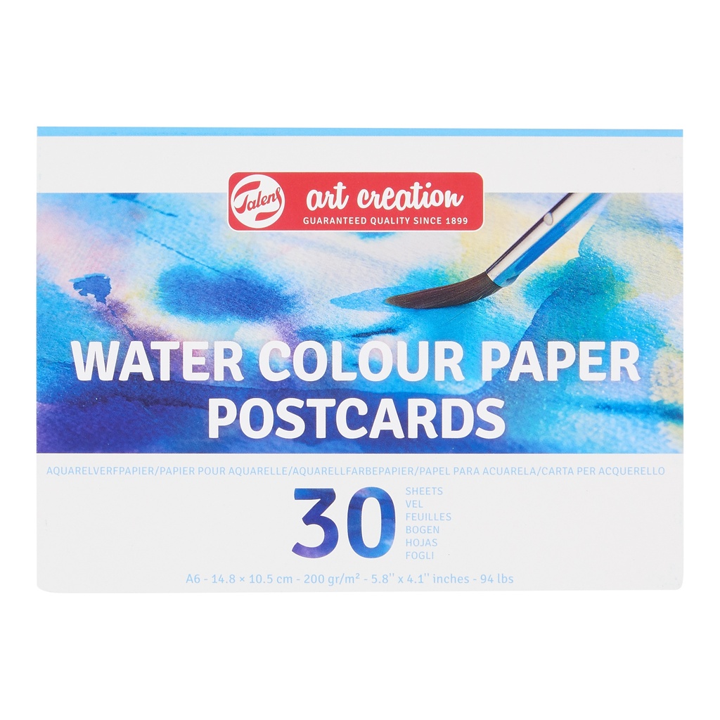 Talens Art Creation Aquarelverfpapier 10,5 x 14,8 cm 200 g 30 Vellen