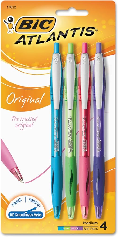 BIC atlantis - fashion kleur - 4st - 1mm