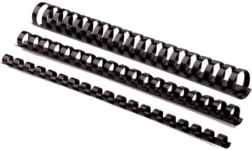 bindrug - 8mm - a4 - zwart - 100st