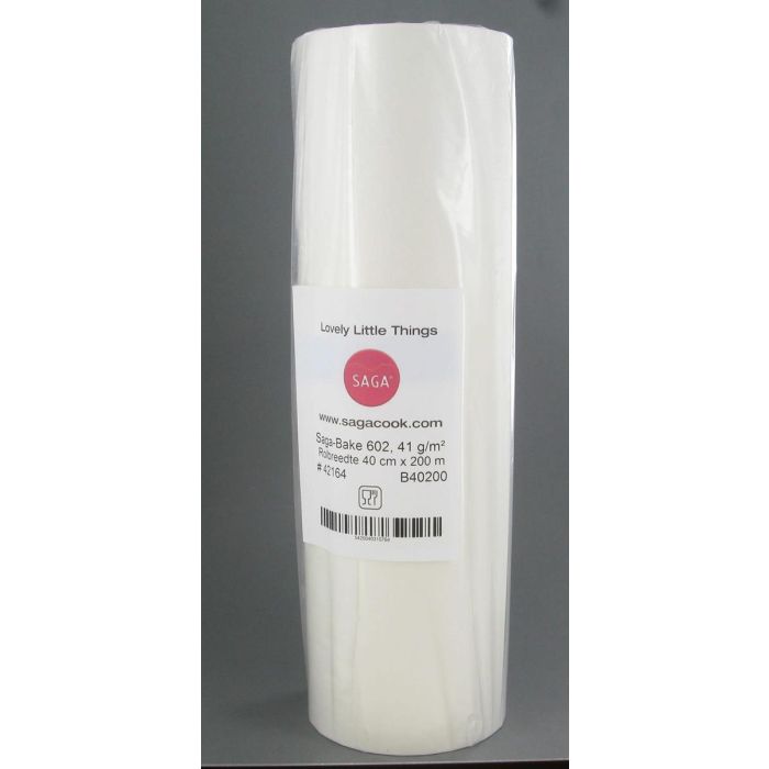 Wit Bakpapier Op Rol - 40Cm X 20Cm