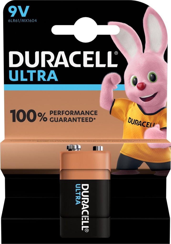 batterij duracele 9v 6lr61