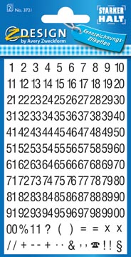 Blister Cijfer 1-100