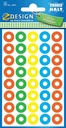Zweckform Avery Versterkingsringen 3055 13Mm Assorti Kleuren 160 Stuks