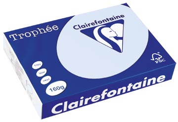 a4 trophee (160gr, azuurblauw, 250)