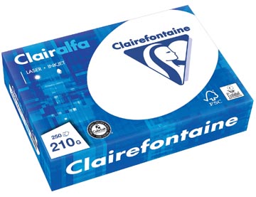 Clairefontaine A4 (210Gr, Wit, 250)