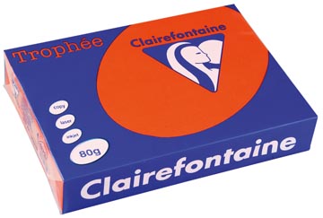 a4 trophee (80gr, cardinaal rood, 500)