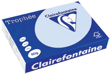 A4 Trophee (80Gr, Azuurblauw, 500)