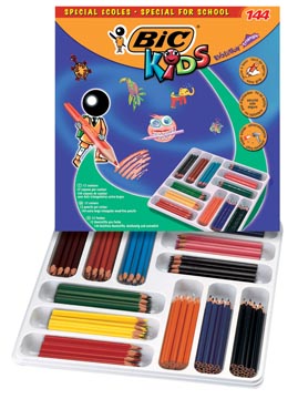Box 144St Bic Kids Evol.Kleurpotloden