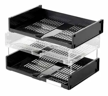 Durable Brievenbakje Optimo, A4, Liggend Formaat, Transparant