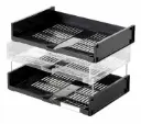 Durable Brievenbakje Optimo, A4, Liggend Formaat, Transparant