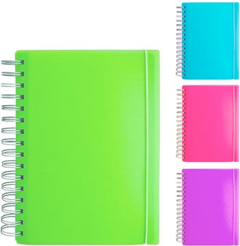 notitieboek spiraal+elast (a6)