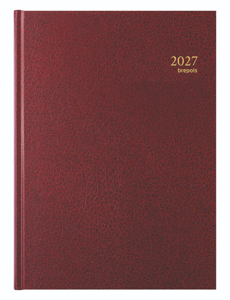 Brepols agenda, Bremax 1 Santex, bordeaux, 2027