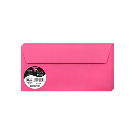 OMSLAGEN 20 STUKS (110X220MM, FUCHSIAROZE)