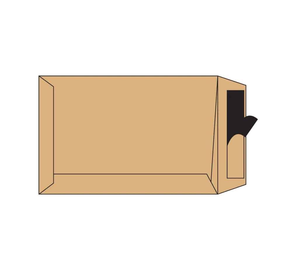 Classic Enveloppen - Bruin - 265X175Mm 250 Stuks