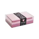 Correspondentieset 40 kaarten (82x128mm) + enveloppen (90x140mm ) - Huwelijk assortiment, roze