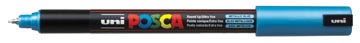 Posca Gekalibreerde Punt Extra Fijn 0.7Mm Metaalblauw
