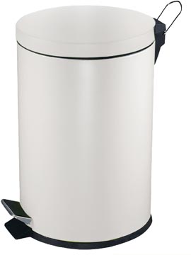 Pedaalemmer 5 Liter, V-Part - Wit 
